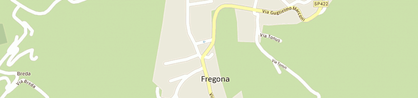 Mappa della impresa comune di fregona a FREGONA