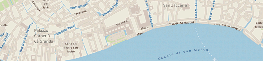 Mappa della impresa biblioteca nazionale marciana a VENEZIA