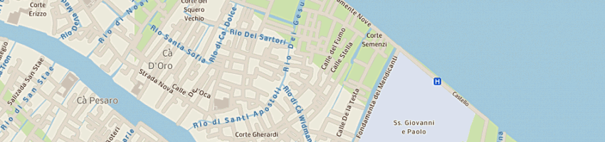 Mappa della impresa gallina carlo a VENEZIA