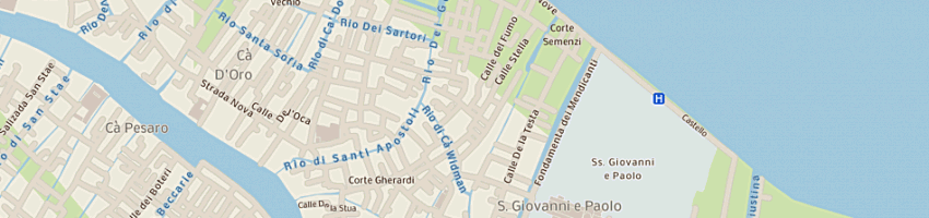 Mappa della impresa immagine a VENEZIA