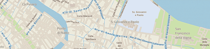 Mappa della impresa archivio di stato a VENEZIA