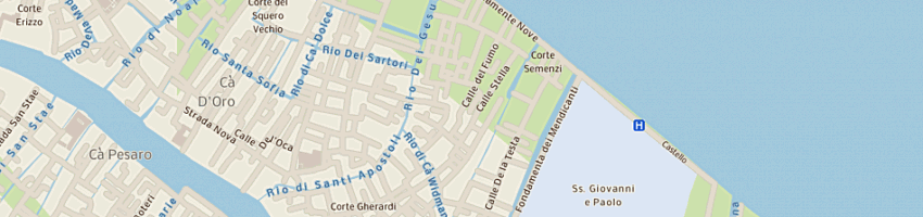 Mappa della impresa miceli umberto a VENEZIA
