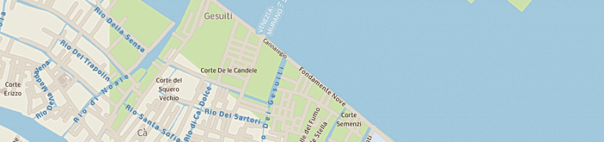Mappa della impresa secchi matteo a VENEZIA