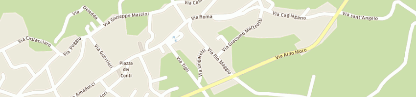 Mappa della impresa ente parco naturale sasso simone e simoncello a CARPEGNA