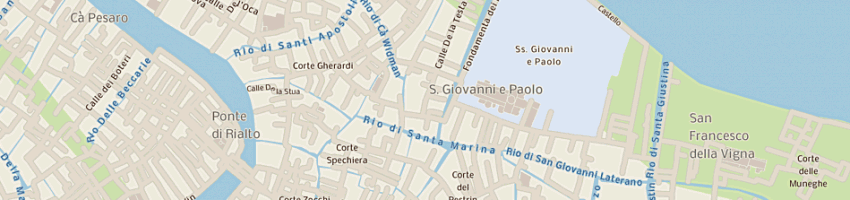 Mappa della impresa atelier del costume a VENEZIA