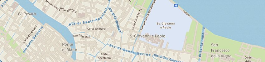 Mappa della impresa fratelli masiol snc di giampaolo e patrizia masiol a VENEZIA