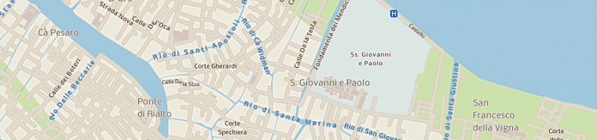 Mappa della impresa mazzuccato paolo a VENEZIA