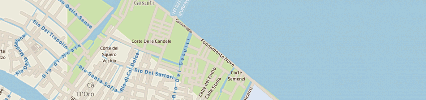 Mappa della impresa marangon lucio a VENEZIA