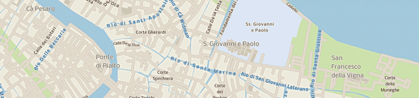 Mappa della impresa azin asfalti (srl) a VENEZIA
