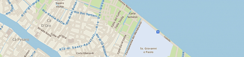 Mappa della impresa pierantonio pianon srl a VENEZIA