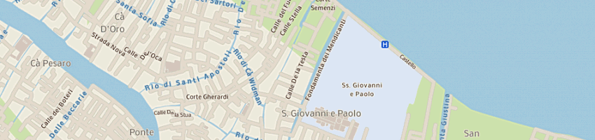 Mappa della impresa conte francesco a VENEZIA
