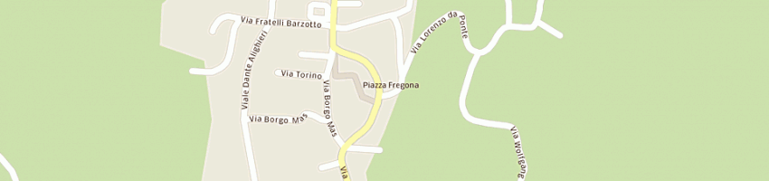 Mappa della impresa pz snc di zanette gualtiero e c a FREGONA