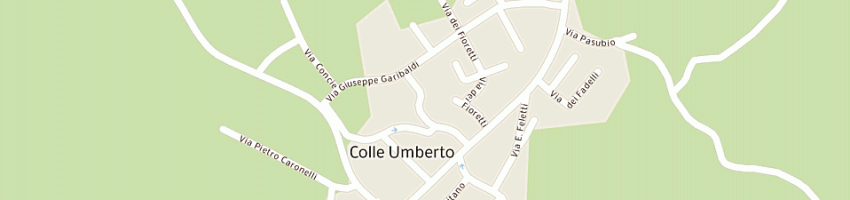 Mappa della impresa associazione anziani del comune di colle umberto a COLLE UMBERTO