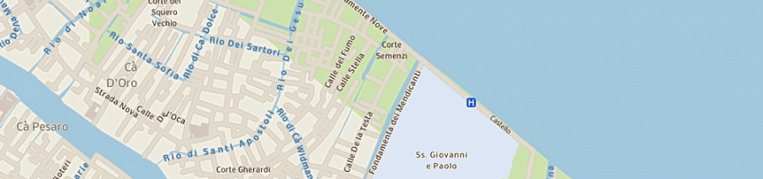 Mappa della impresa zanella nello (srl) a VENEZIA
