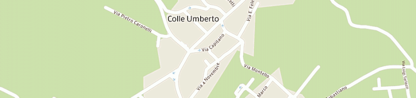 Mappa della impresa asilo parrocchiale a COLLE UMBERTO