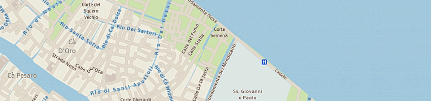 Mappa della impresa sfiti srl a VENEZIA