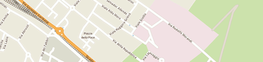 Mappa della impresa le scarpe di ciuchi e c snc a UMBERTIDE