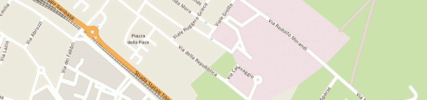 Mappa della impresa titano group srl a UMBERTIDE