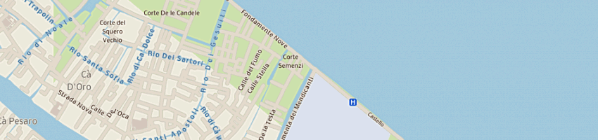 Mappa della impresa lombardi giorgio a VENEZIA