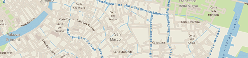 Mappa della impresa tempio votivo della pace di venezia a VENEZIA