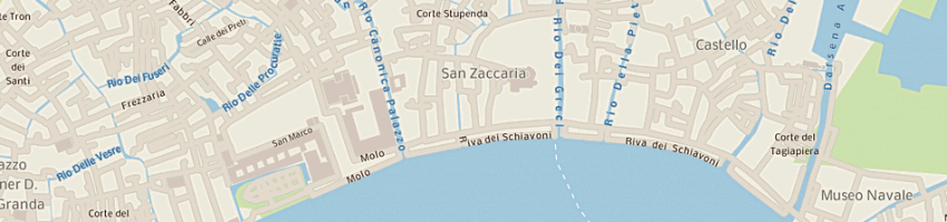 Mappa della impresa forze armate marina - circolo ufficiali mm a VENEZIA
