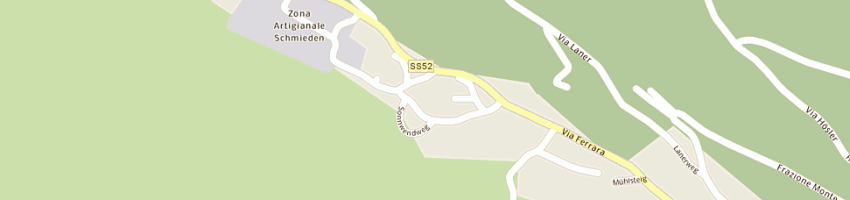 Mappa della impresa stauder franz a SESTO