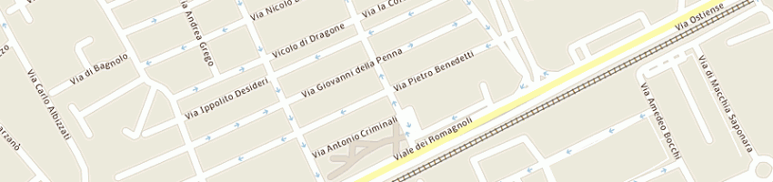 Mappa della impresa dep sistemi srl a ROMA