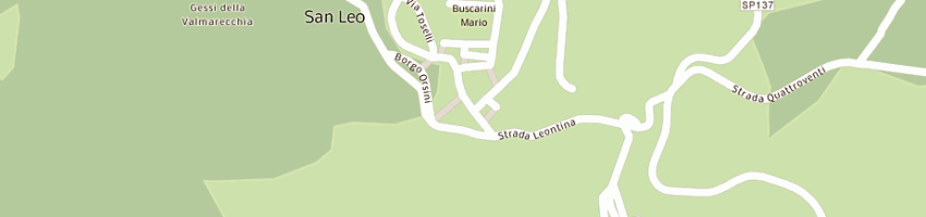 Mappa della impresa minimarket di olei elesabetta in simoni e c snc a SAN LEO