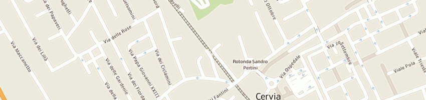 Mappa della impresa chirico antonio a RAVENNA