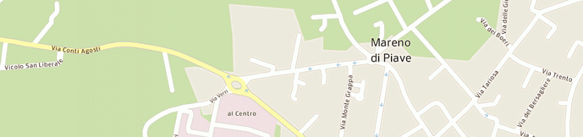 Mappa della impresa barra augusto a MARENO DI PIAVE