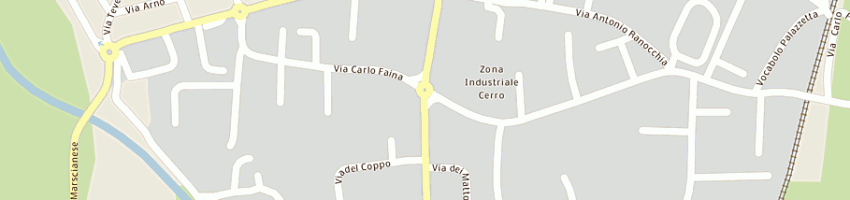 Mappa della impresa ceccarini snc di ceccarini marco e c a MARSCIANO