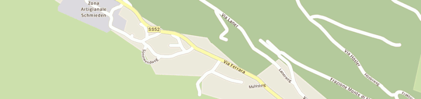 Mappa della impresa gasthof wiesthaler ohg des wiesthaler walter e co a SESTO