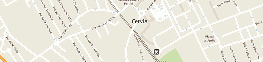 Mappa della impresa mambelli bagnolini gigliola a CERVIA