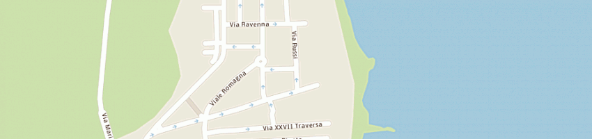 Mappa della impresa ramponi gianna a RAVENNA