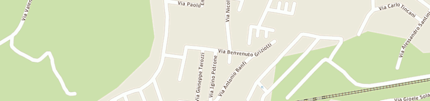 Mappa della impresa racchella galliano a ROMA