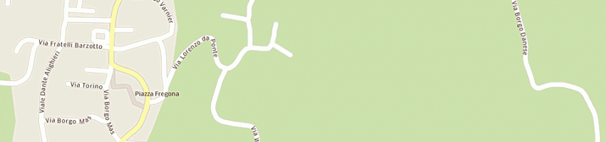Mappa della impresa piccin franco a FREGONA