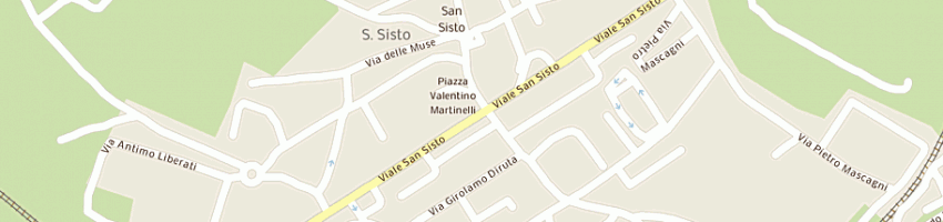 Mappa della impresa ciuffini fabio a PERUGIA