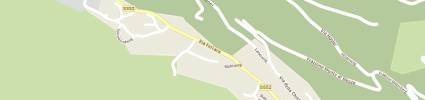 Mappa della impresa egarter fritz a SESTO