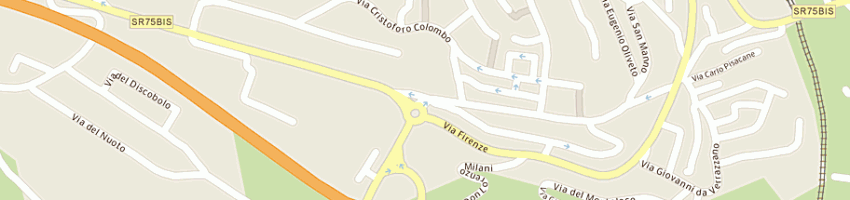 Mappa della impresa roncolino loredana a PERUGIA