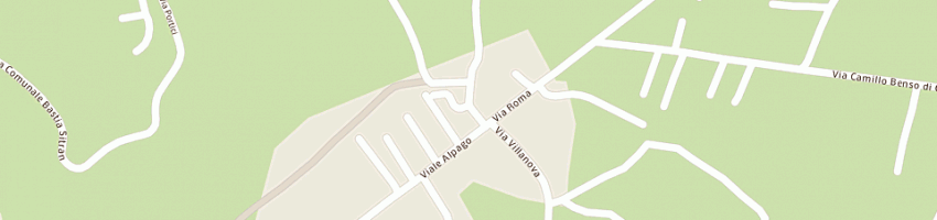 Mappa della impresa saviane danilo a PUOS D ALPAGO