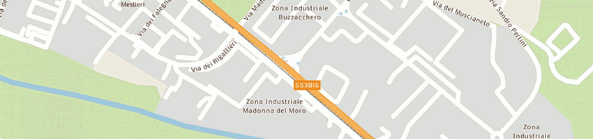Mappa della impresa confezione silvy snc di biccheri giuliana e c a UMBERTIDE