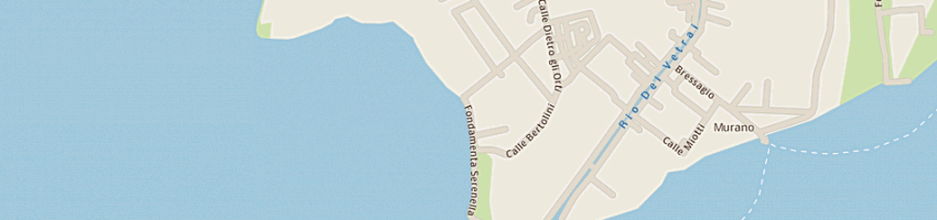 Mappa della impresa cantiere murano snc di trevisan virginio, enzo giancarlo e c a VENEZIA