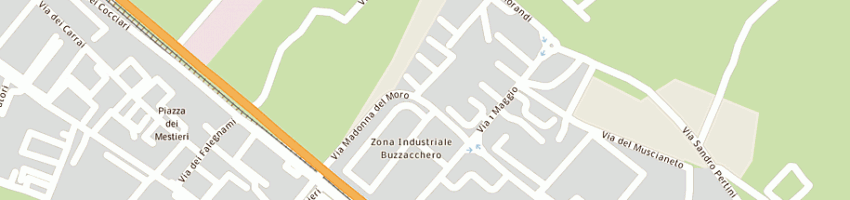 Mappa della impresa gm meccanica snc di pazzaglia r e m a UMBERTIDE