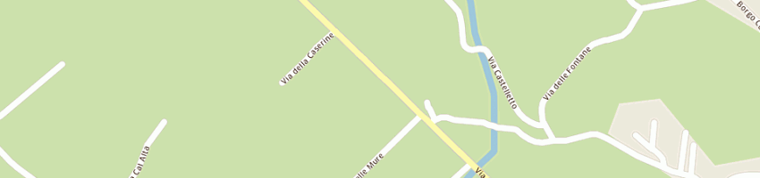 Mappa della impresa municipio a CAPPELLA MAGGIORE