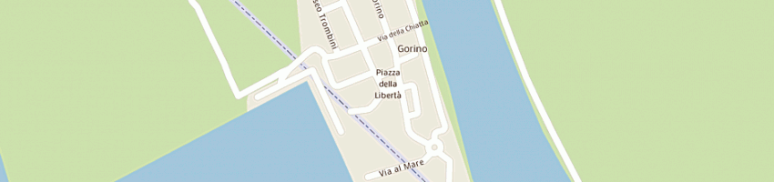 Mappa della impresa ristorante uspa a GORO