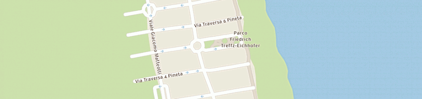 Mappa della impresa albergo brigantino a CERVIA