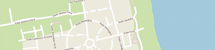 Mappa della impresa bagno milano a CERVIA