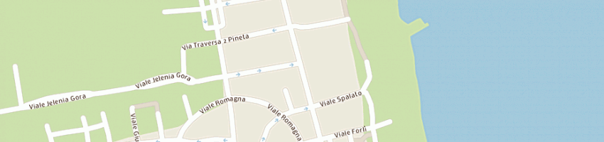 Mappa della impresa hotel baby a CERVIA