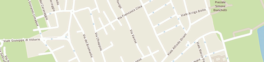 Mappa della impresa zanini silvano a CERVIA