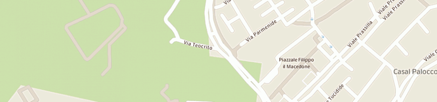 Mappa della impresa associazione polisportiva a ROMA